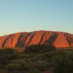 Uluru - Uluru Rock Formation in Central Australia